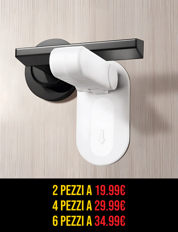 BloccaManigliaPRO™ - Tieni porte e maniglie al sicuro dai bambini!